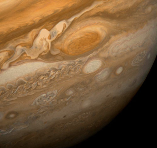 Júpiter desde la Voyager