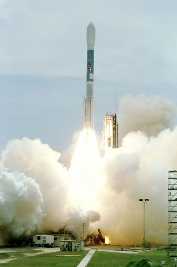 Lanzamiento de un Cohete Delta