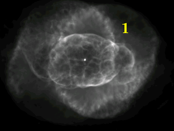 La increíble nebulosa expansiva del Ojo de Gato