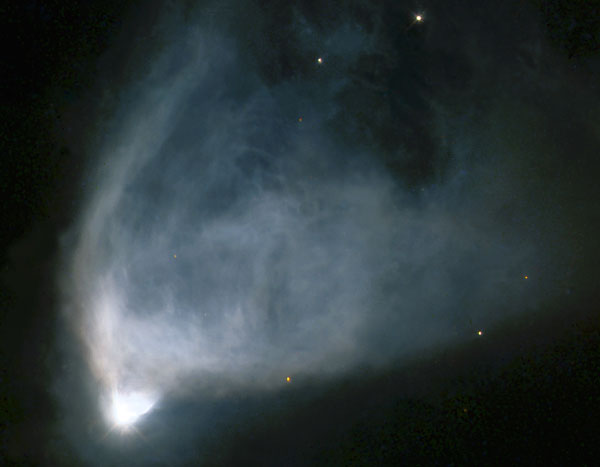 NGC 2261: la nebulosa variable de Hubble