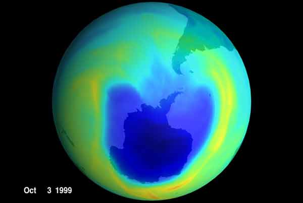 La Capa de Ozono se Reduce