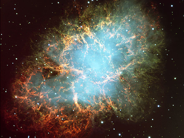 La nebulosa del Cangrejo desde el VLT