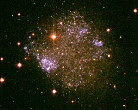 La galaxia irregular Sextans A