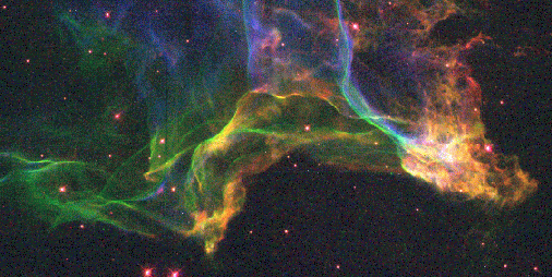 La Onda de Choque de la Supernova del Cisne