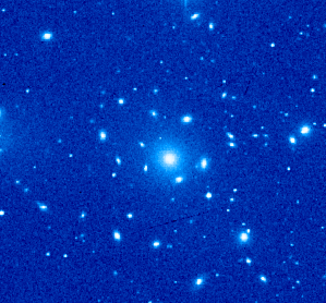 Miles de galaxias del Cúmulo de Coma