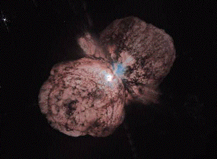 Eta Carinae, Estrella Condenada