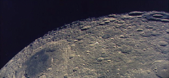 Lado lejano de la Luna desde el Apolo 13