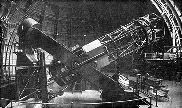 El Telescopio Hooker en el Monte Wilson
