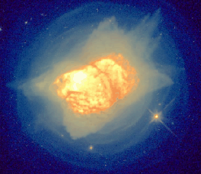 NGC 7027: la nebulosa de una estrella moribunda