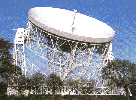 El radiotelescopio Lovell de 76 metros