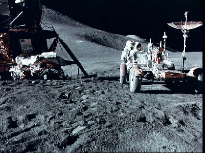 Apolo 15: Manejando en la Luna