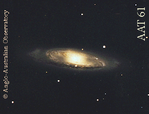 La galaxia espiral M65, del Trío de Leo