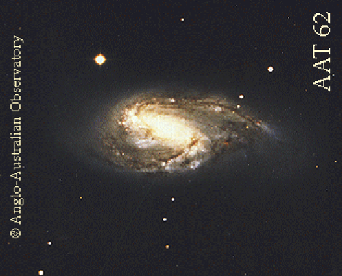 La curiosa galaxia espiral M66