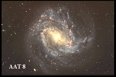 La galaxia espiral M83