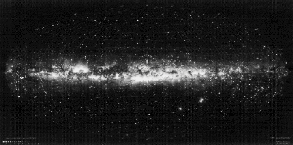 7,000 estrellas y la Vía Láctea