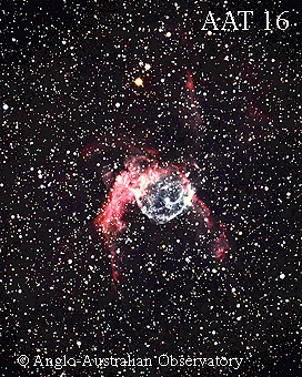 La burbuja de una estrella Wolf-Rayet