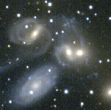 Un Quinteto de Galaxias