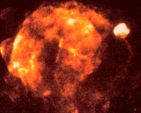 Remanente de la supernova de Vela en rayos X